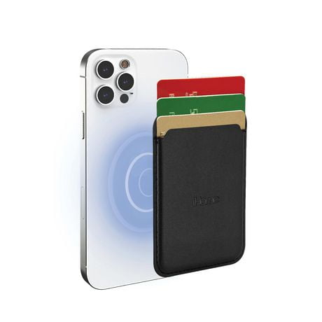 iHome Magnetic Vegan Leather Card Wallet, MagWallet