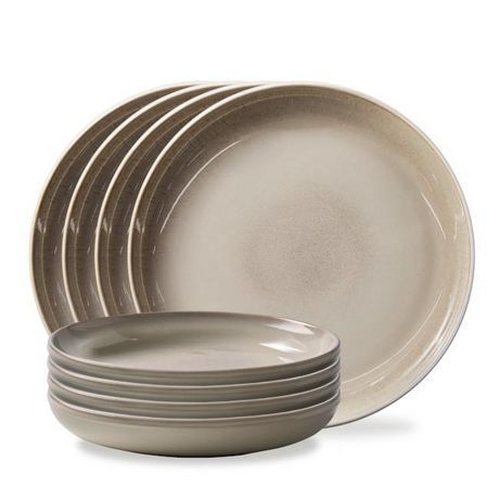 Corelle® Stoneware 8-pc Dinnerware Set, Oatmeal, 8 pc dinnerware set - Walmart.ca