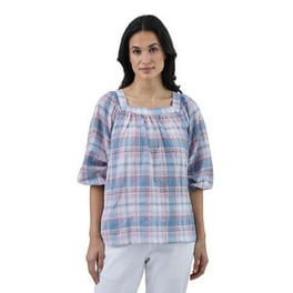 Flywake Women Plus Size Clearance! Women Casual Solid Round-Neck