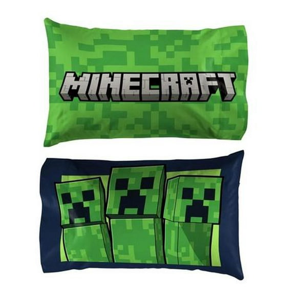 Minecraft Kids' Standard Pillowcase, Standard, 20" x 26"