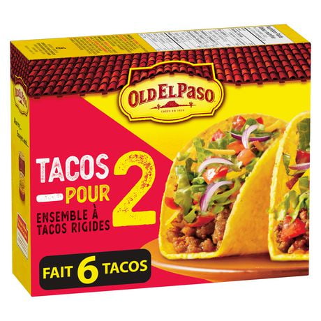 Old El Paso Tacos For Two Hard Taco Dinner Kit Walmart Canada