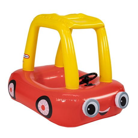 Little Tikes Inflatable Cozy Coupe Baby Boat, Inflatable Cozy Coupe Baby Boat-Red