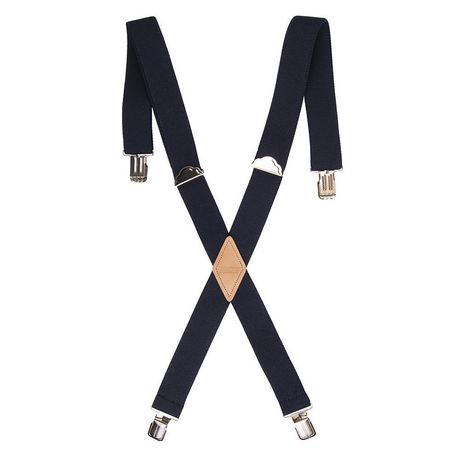 Genuine Dickies Men's 1-1/2” Leather Trim Suspenders | Walmart Canada