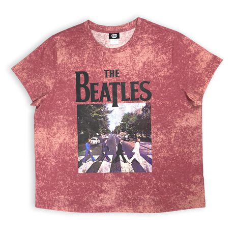 The Beatles Ladie's crew neck, short sleeve T-Shirt | Walmart Canada