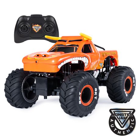 Monster Jam, Official El Toro Loco Remote Control Monster Truck, 1