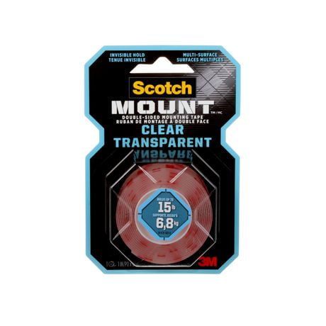 Scotch® Heavy Duty Mounting Tape 410DC-SFEF, Double Sided, Scotch 410DC-SFEF