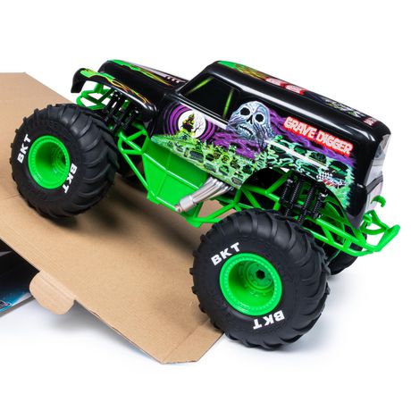 grave digger rc truck walmart