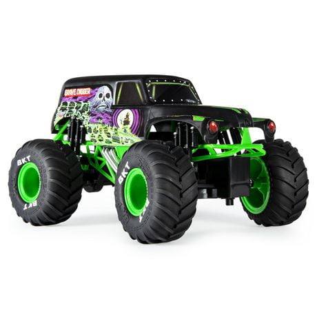 Monster Jam, Official Grave Digger Remote Control Truck 1:15 Scale, 2 ...