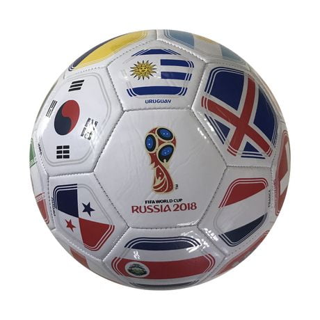 FIFA 2018 World Cup Russia Souvenir Size 5 Soccer Ball - White