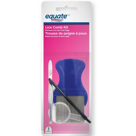 Equate Lice Comb Kit, Removes Lice
