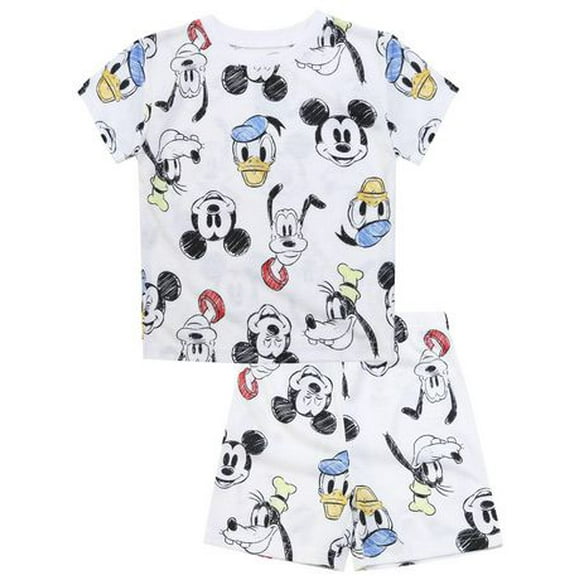 Mickey Two Piece Pyjama set, Sizes 2T to 5T