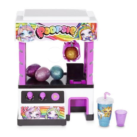 Poopsie Claw Machine with 4 Slimes and 2 Cutie Tooties