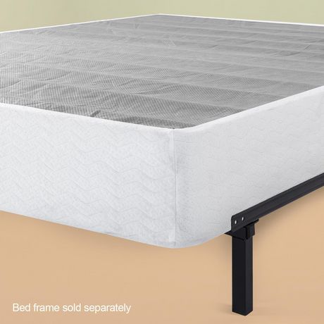 9 Inch High Profile Smart Box Spring Mattress Foundation Strong Steel Structure 