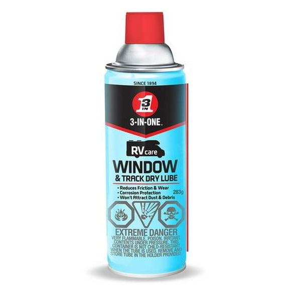 3-IN-ONE Rv Care Window And Track Dry Lube