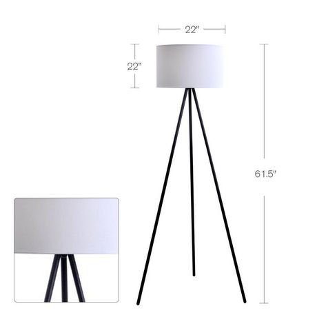 floor tripod cresswell lamp metal walmart