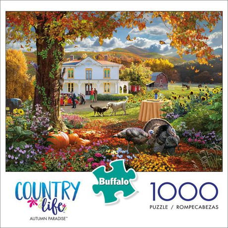 Buffalo Games - Country Life - Autumn Paradise - 1000 Piece Jigsaw ...