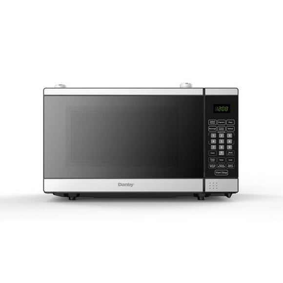 Danby Designer DDMW007501G1 0.7 cu ft Countertop Microwave in Stainless Steel
