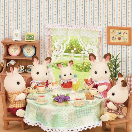 Calico Critters Hopscotch Rabbit Family, Set of 4 Collectible Doll Figures | Walmart Canada