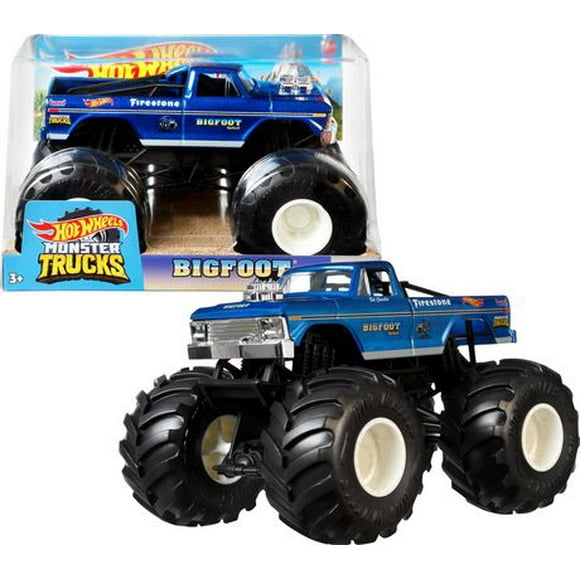 Hot Wheels Monster Trucks 1:24 Scale Die-Cast