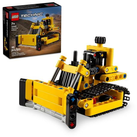LEGO Technic Le bulldozer industriel 42163 Ensemble de construction (195 pièces) Comprend 195 pièces, 7+ ans