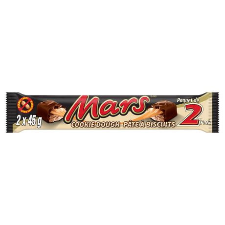 MARS Cookie Dough Chocolate Candy Bar, 2 King Size Bars, 89.6g, 1 King Size Bar, 89.6g