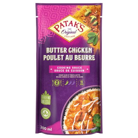 Patak's Butter Chicken Sauce For Two | Walmart Canada