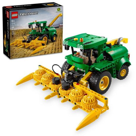 LEGO Technic John Deere 9700 Forage Harvester Tractor Toy, Buildable Farm Toy for Imaginative Play, Kids Truck Gift for Boys and Girls Ages 9 and Up who Love Farming Vehicles, 42168, Includes 559 Pieces, Ages 9+