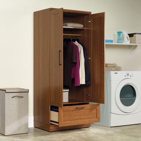 homeplus sienna sauder armoire garment
