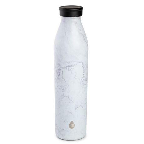 TAL Double Wall Insulated Stainless Steel Modern Bottle, 20oz | Walmart ...