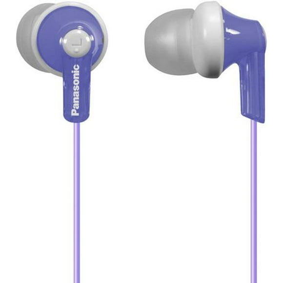 Panasonic ErgoFit In-Ear Earbud Headphones, Purpule