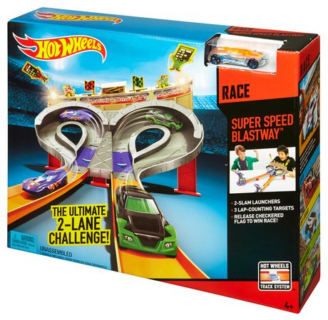 hot wheels super speed blastway track set