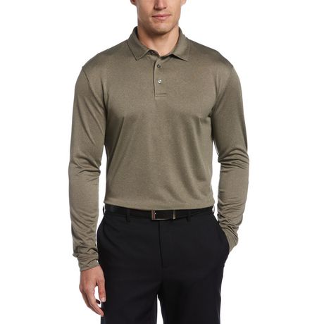 Ben Hogan Men's Long Sleeve Ottoman Golf Polo Shirt | Walmart Canada