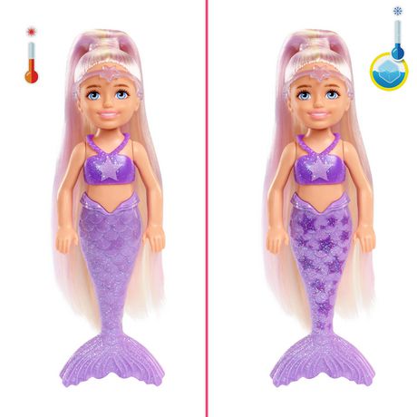 barbie color reveal chelsea mermaid