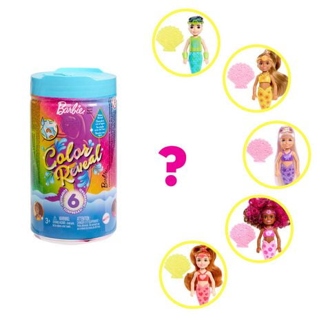 barbie chelsea color reveal doll