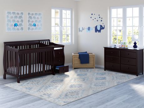 Storkcraft Portofino 4 In 1 Convertible Crib Changer Walmart