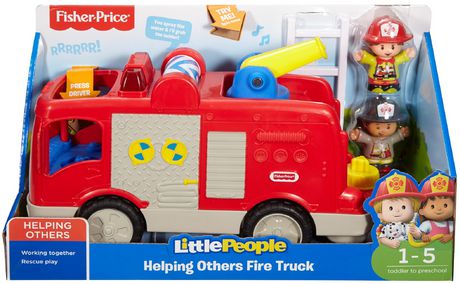 camion de pompier little people