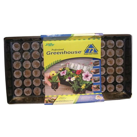 Jiffy Professional Greenhouse 72, 72 pellet greenhouse