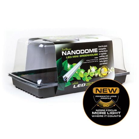 Sunblaster Nanodome Mini Greehouse - 18" Prismatic LED
