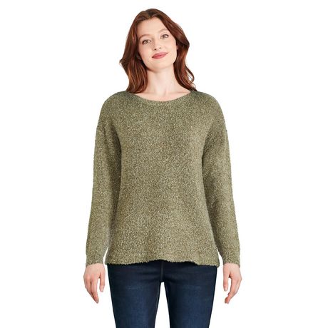 George Women's Boucle Sweater | Walmart Canada