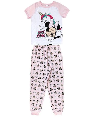 Minnie Mouse Two Piece Pyjama Set For Girls Walmart Canada
