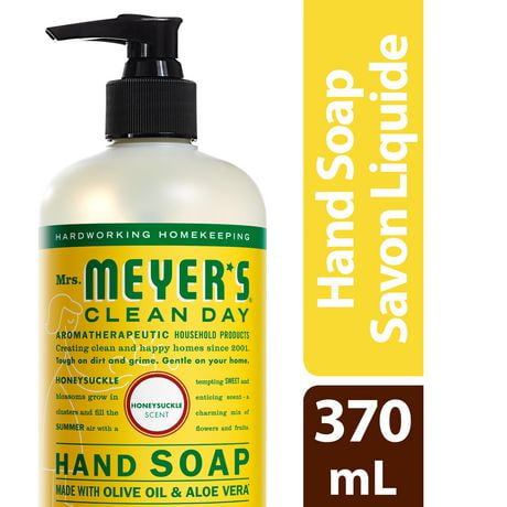 Mrs. Meyer's® Clean Day Savons pour les mains - Parfum de Chèvrefeuille