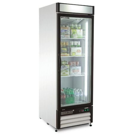 Réfrigérateur d’étalage Maxx Cold de la série X à usage commercial de 23 pi³ et de 32 po