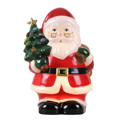 Mr. Christmas 12" Blow Mold Figure, Santa