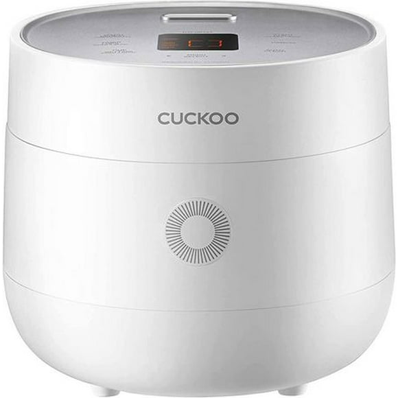 CUCKOO 6-Cup Micom Rice Cooker, 14 Modes: White, GABA, Porridge, Multigrain, Scorched, Multicook, Baby Food, Auto Clean, Quick, Keep Warm, Sticky, Soft, Savory, Preset Timer, CR-0675FW, White