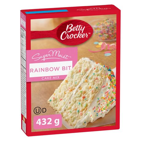 Betty Crocker SuperMoist Rainbow Bit Cake Mix | Walmart Canada