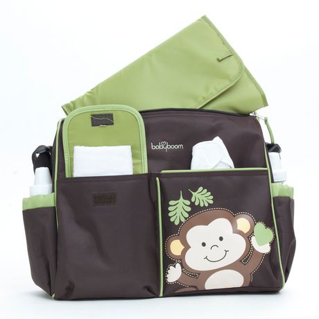 Baby Boom Monkey Duffle Diaper Bag | Walmart Canada