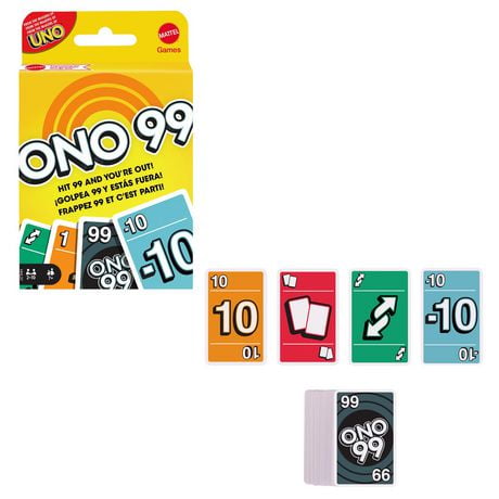ONO 99 Jeu de cartes Âges 7+