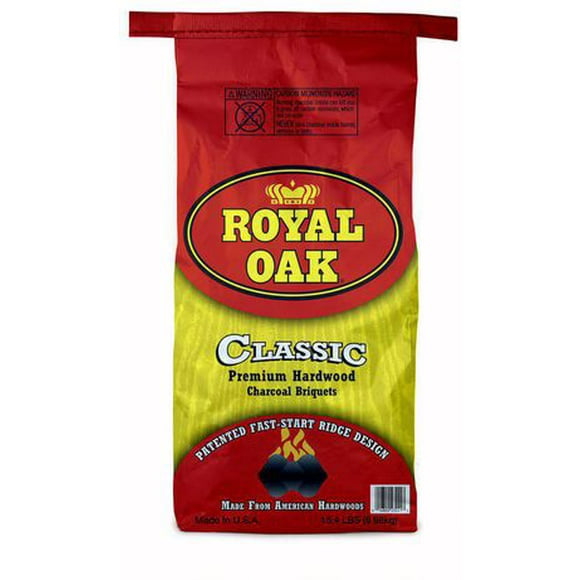 Briquettes de charbon haut de gamme Royal Oak 6,98 kg