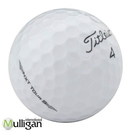 Mulligan - 12 Titleist NXT Tour S 4A Recycled Used Golf Balls, White