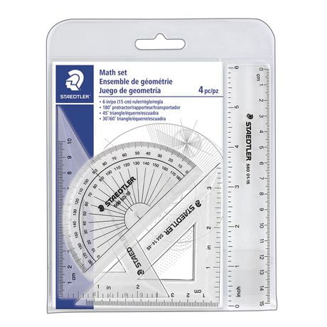 Ens. de mathématique Staedtler Ens. de mathématique Staedtler 4 pcs